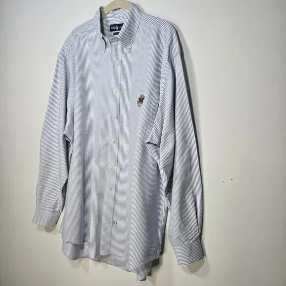 Ralph Lauren Vintage Button Down Men's Shirt. Size Large. - Picture 3 of 8